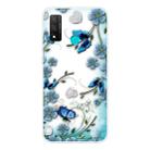 For Huawei P smart 2020 Shockproof Painted TPU Protective Case(Chrysanthemum Butterfly) - 1