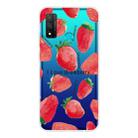 For Huawei P smart 2020 Shockproof Painted TPU Protective Case(Strawberry) - 1
