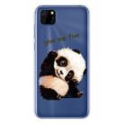 For Huawei Y5p / Honor 9S Shockproof Painted TPU Protective Case(Fighting Panda) - 1