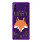 For Huawei Y6p Shockproof Painted TPU Protective Case(Fox) - 1
