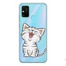 For Huawei Honor 9A Shockproof Painted TPU Protective Case(Laughing Cat) - 1