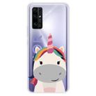 For Huawei Honor 30 Shockproof Painted TPU Protective Case(Fat Unicorn) - 1