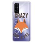 For Huawei Honor 30 Shockproof Painted TPU Protective Case(Fox) - 1