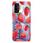 For Huawei Honor 30S Shockproof Painted TPU Protective Case(Strawberry) - 1