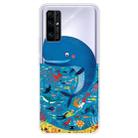 For Huawei Honor 30S Shockproof Painted TPU Protective Case(Whale Seabed) - 1