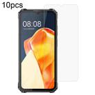 For Oukitel WP28S 10pcs 0.26mm 9H 2.5D Tempered Glass Film - 1