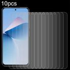For Oukitel C58 Pro 10pcs 0.26mm 9H 2.5D Tempered Glass Film - 1