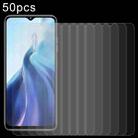 For Oukitel C35 50pcs 0.26mm 9H 2.5D Tempered Glass Film - 1