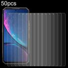 For Oukitel WP30 Pro 50pcs 0.26mm 9H 2.5D Tempered Glass Film - 1