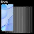 For Oukitel C57 Pro 50pcs 0.26mm 9H 2.5D Tempered Glass Film - 1