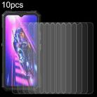 For Cubot KingKong X 10pcs 0.26mm 9H 2.5D Tempered Glass Film - 1