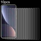 For Cubot Note 30 10pcs 0.26mm 9H 2.5D Tempered Glass Film - 1