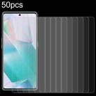 For Cubot Hafury Meet 50pcs 0.26mm 9H 2.5D Tempered Glass Film - 1