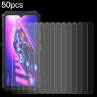 For Cubot KingKong X 50pcs 0.26mm 9H 2.5D Tempered Glass Film - 1