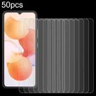 For Cubot A10 50pcs 0.26mm 9H 2.5D Tempered Glass Film - 1