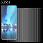 For Cubot X90 50pcs 0.26mm 9H 2.5D Tempered Glass Film - 1