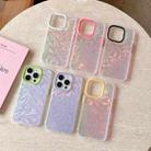 For iPhone 11 Laser Diamond Pattern Frosted Phone Case(Yellow) - 2