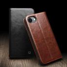 For iPhone 16e QIALINO Classic Genuine Leather Phone Case(Brown) - 2