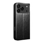 For iPhone 17 Pro Max QIALINO Classic Genuine Leather Phone Case(Black) - 3