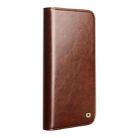 For iPhone 17 Pro Max QIALINO Classic Genuine Leather Phone Case(Brown) - 2