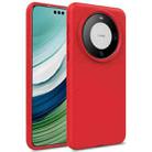 For Huawei Mate 60 Pro Wheat Straw Material + TPU Phone Case(Red) - 1