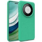 For Huawei Mate 60 Pro Wheat Straw Material + TPU Phone Case(Green) - 1