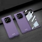 For Huawei Mate X5 GKK Integrated Ultra-thin Full Coverage Phone Flip Case(Purple) - 1