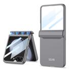 For Samsung Galaxy Z Flip5 GKK Integrated Full Coverage Folding Phone Case(Grey) - 1