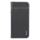 For iPhone 16 Pro Max GEBEI Top-grain Horizontal Flip Leather Phone Case(Black) - 2