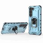 For Samsung Galaxy S23 5G Ice Armor Series Ring Holder Phone Case(Blue) - 1