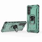 For Samsung Galaxy S23+ 5G Ice Armor Series Ring Holder Phone Case(Green) - 1
