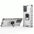For Samsung Galaxy Note20 Ice Armor Series Ring Holder Phone Case(Silver) - 1