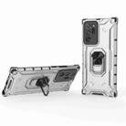 For Samsung Galaxy Note20 Ultra Ice Armor Series Ring Holder Phone Case(Silver) - 1