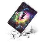 For iPad mini1 / 2 / 3 / 4 Colored Drawing Pattern Horizontal Flip PU Leather Case with Holder & Card Slot & Sleep / Wake-up Function(Starry Deer) - 7