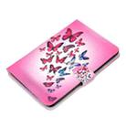 For iPad mini1 / 2 / 3 / 4 Colored Drawing Pattern Horizontal Flip PU Leather Case with Holder & Card Slot & Sleep / Wake-up Function(Butterfly) - 6
