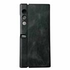 For Honor V Purse Crazy Horse Texture Leather Shockproof Phone Case(Black) - 1