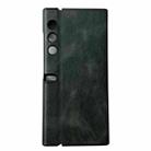 For Honor V Purse Crazy Horse Texture Leather Shockproof Phone Case(Green) - 1