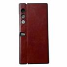 For Honor V Purse Crazy Horse Texture Leather Shockproof Phone Case(Brown) - 1