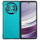 For Huawei Mate X5 Litchi Texture PU + PC Shockproof Phone Case(Blue) - 1