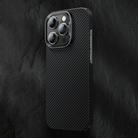 For iPhone 15 Pro Max Benks 600D MagSafe Magnetic Kevlar Carbon Fiber Phone Case(Black) - 1