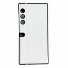 For Honor V Purse Litchi Texture PU + PC Shockproof Phone Case(White) - 1