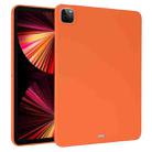 For iPad Pro 11 2022 / 2021 / 2020 Oil Spray Skin-friendly TPU Tablet Case(Orange) - 1