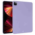 For iPad Pro 11 2022 / 2021 / 2020 Oil Spray Skin-friendly TPU Tablet Case(Purple) - 1