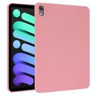 For iPad mini 6 Oil Spray Skin-friendly TPU Tablet Case(Pink) - 1