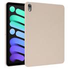 For iPad mini 6 Oil Spray Skin-friendly TPU Tablet Case(Milk White) - 1
