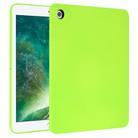 For iPad Air / Air 2 / 9.7 2017 / 2018 Oil Spray Skin-friendly TPU Tablet Case(Fluorescent Green) - 1