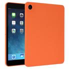 For iPad mini 5 / 4 / 3 / 2 Oil Spray Skin-friendly TPU Tablet Case(Orange) - 1