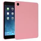For iPad mini 5 / 4 / 3 / 2 Oil Spray Skin-friendly TPU Tablet Case(Pink) - 1