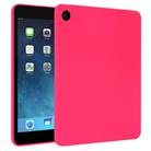 For iPad mini 5 / 4 / 3 / 2 Oil Spray Skin-friendly TPU Tablet Case(Rose Red) - 1