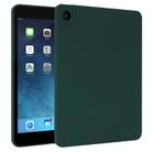 For iPad mini 5 / 4 / 3 / 2 Oil Spray Skin-friendly TPU Tablet Case(Deep Green) - 1